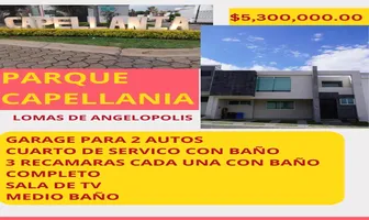 Foto de inmueble en Capellana #1, Col. Angelopolis C.P. 72193, Puebla