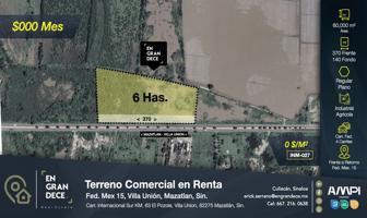 Foto de inmueble en Carr Internaciona Sur Km 63 #63, Col. Villa Unión Centro C.P. 82210, Mazatlán
