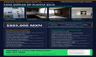 Foto de inmueble en 3ra cerrada retorno h, Col. Villas Del Pedregal C.P. 58330, Morelia