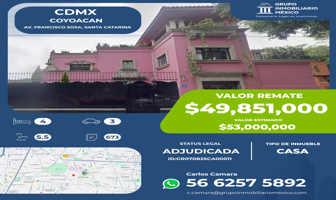 Foto de inmueble en Av. Francisco Sosa , Santa Catarina, Coyoacán, 04100 Ciudad de México, CDMX, Col. Del Carmen C.P. 04100, Coyoacán