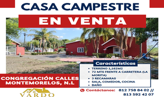 Foto de inmueble en Congregacion Calles, Col. Congregación Calles C.P. 67608, Montemorelos