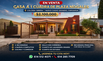 Foto de inmueble en Obrera, 31750 Nuevo Casas Grandes, Chih., Col. Obrera C.P. 31750, Nuevo Casas Grandes