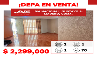 Foto de inmueble en DM Nacional, Ciudad de México, CDMX #s/n, Col. DM Nacional C.P. 07450, Gustavo A. Madero Foto de inmueble en DM Nacional, Ciudad de México, CDMX #s/n, Col. DM Nacional C.P. 07450, Gustavo A. Madero