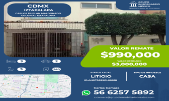 Foto de inmueble en Carlos Duplan Maldonado , Colonial Iztapalapa, Iztapalapa, 09270 Ciudad de México, CDMX, Col. Colonial Iztapalapa C.P. 09270, Iztapalapa