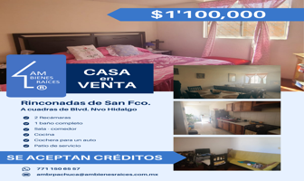 Foto de inmueble en Rinconada de San Francisco, 42185 Fraccionamientos del Sur, Hgo., Col. Rinconadas de San Francisco el Venado C.P. 42185, Mineral de la Reforma