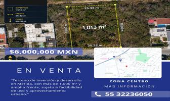 Foto de inmueble en Calle 99 #615, Col. Merida Centro C.P. 97000, Mérida
