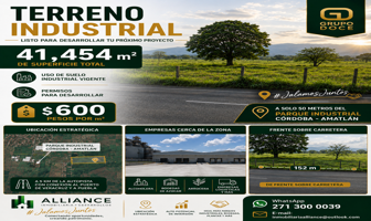Foto de inmueble en Parque Industrial Cordoba - Amatlan, 94940 Paraje Nuevo, Ver. #s/n, Col. Ojo de Agua Grande (California) C.P. 94940, Amatlán de los Reyes