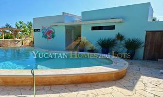 Foto de inmueble en Beachfront House in San Crisanto with Guest Apartment, Col. San Crisanto C.P. 97424, Sinanché
