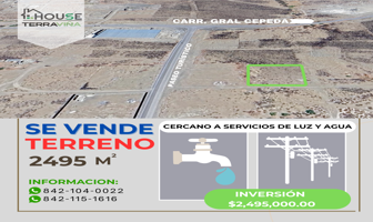 Foto de inmueble en Ejido Parras, Parras, Coahuila, Col. Parras C.P. 27987, Parras