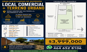 Foto de inmueble en Valtierrilla, 36883 Valtierrilla, Gto., Col. Valtierrilla C.P. 36883, Salamanca