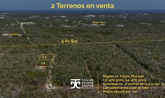Foto de inmueble en  , Col. Guerra de Castas C.P. 77760, Tulum
