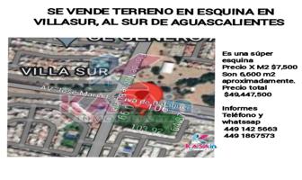 Foto de inmueble en José María Escriva de Balaguer  esquina Flor Noche Buena #1, Col. Reserva Villa Sur C.P. 20298, Aguascalientes