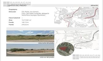 Foto de inmueble en Venta Terreno Habitacional 13,719 m2 San Isidro Juriquilla Circuito Peñas  1ra Sección, Col. Juriquilla C.P. 76226, Querétaro