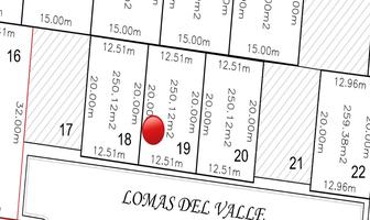 Foto de inmueble en Lomas Residencial, Terreno en Venta de 250 m2, Col. Las Lomas Residencial C.P. 95264, Alvarado