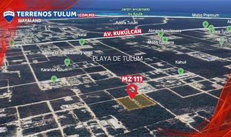 Foto de inmueble en mz 111 lt 11 central, Col. Tulum Centro C.P. 77760, Tulum
