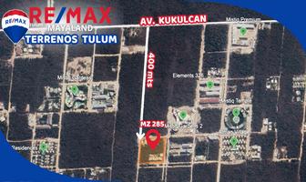 Foto de inmueble en mz 285 "832m2", Col. Tulum Centro C.P. 77760, Tulum