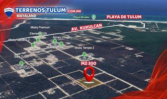 Foto de inmueble en mz 300 "527m2", Col. Tulum Centro C.P. 77760, Tulum