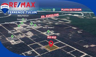 Foto de inmueble en mz 300 "820m2", Col. Tulum Centro C.P. 77760, Tulum