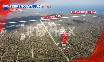 Foto de inmueble en MZ 318 "583M2", Col. Tulum Centro C.P. 77760, Tulum