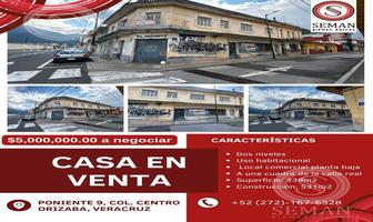 Foto de inmueble en  , Col. Orizaba Centro C.P. 94300, Orizaba