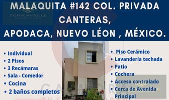 Foto de inmueble en Malaquita 142, Privada Canteras #142, Col. Privadas Canteras C.P. 66646, Apodaca