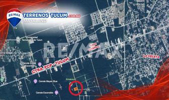 Foto de inmueble en REG 12 MZ 918, Col. Tulum Centro C.P. 77760, Tulum