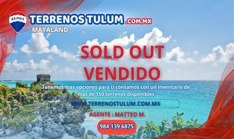Foto de inmueble en REGION 15, MANZANA 114, Col. Tulum Centro C.P. 77760, Tulum
