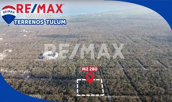 Foto de inmueble en REGIÓN 15 MZ 280 "828m2, Col. Tulum Centro C.P. 77760, Tulum