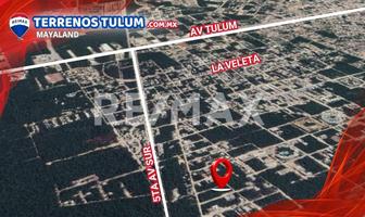 Foto de inmueble en Region 15 Mz 57 Lt 01, Col. Tulum Centro C.P. 77760, Tulum