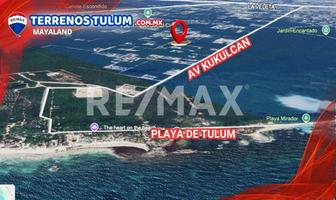 Foto de inmueble en REGION 8, MANZANA 579, Col. Tulum Centro C.P. 77760, Tulum