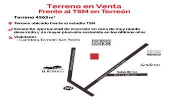 Foto de inmueble en S/N, Col. Hacienda San José C.P. 27106, Torreón