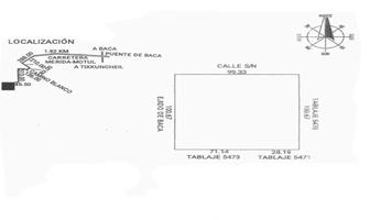 Foto de inmueble en  , Col. Tixkuncheil C.P. 97452, Baca