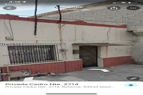 Foto de inmueble en Privada Cedro 2714, Moderna, 64530 Monterrey, N.L. #2714, Col. Moderna C.P. 64530, Monterrey