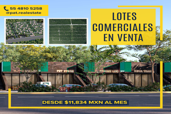 Foto de inmueble en Sobre avenida 10 norte, Col. Fraccionamiento Las Palmas C.P. 77762, Tulum