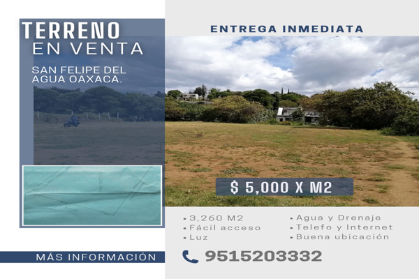 Foto de inmueble en Prol. de Iturbide, 68026 San Felipe del Agua, Oax., Col. Bosque San Felipe C.P. 68026, Oaxaca de Juárez