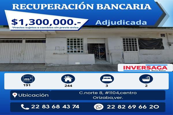 Foto de inmueble en Norte 8 #1104, Col. 10 de Mayo C.P. 94327, Orizaba