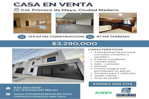 Foto de inmueble en  , Col. 1° de Mayo C.P. 89450, Ciudad Madero