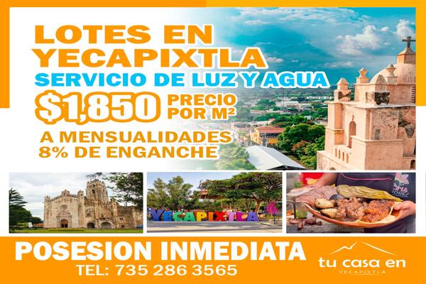 Foto de inmueble en calle sin nombre, Col. Xalpa C.P. 62828, Yecapixtla