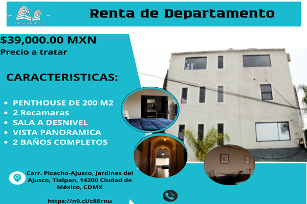 Foto de inmueble en Carretera Picacho-Ajusco, Col. Jardines del Ajusco C.P. 14200, Tlalpan
