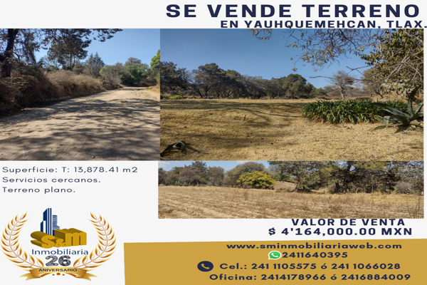 Foto de inmueble en magdalena tepepan #S/N, Col. San Dionisio Yauhquemehcan C.P. 90450, Yauhquemehcan