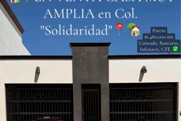 Foto de inmueble en Avenida Sierra del cajón , Col. Solidaridad C.P. 83116, Hermosillo