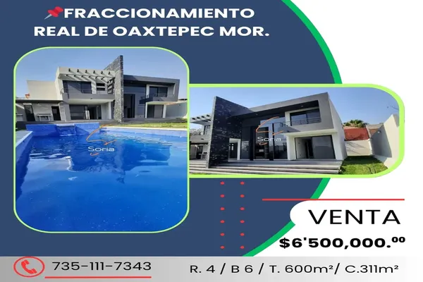 Foto de inmueble en 343 #234, Col. Real de Oaxtepec C.P. 62738, Yautepec