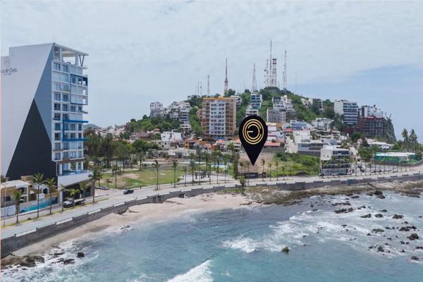 Foto de inmueble en malecon, Col. Flamingos C.P. 82149, Mazatlán