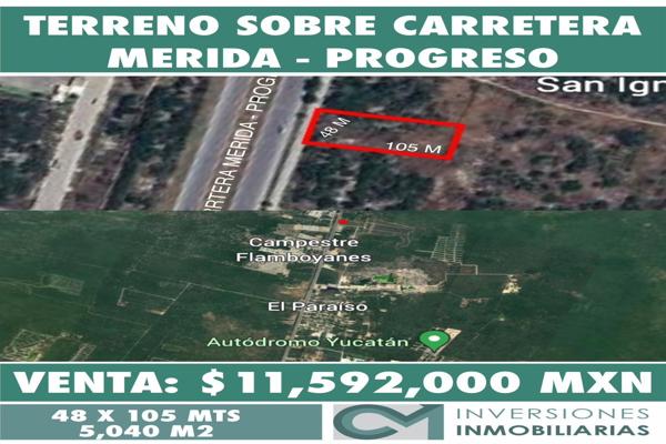 Foto de inmueble en Carr. Mérida - Progreso #345, Col. Flamboyanes C.P. 97324, Mérida