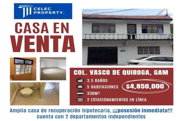 Foto de inmueble en Fray Toribio de Benavente  #130, Col. Vasco de Quiroga C.P. 07440, Gustavo A. Madero