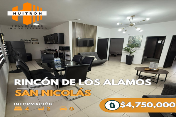 Foto de inmueble en Rincon de los alamos, Col. Rincón de los Álamos C.P. 66430, San Nicolás de los Garza