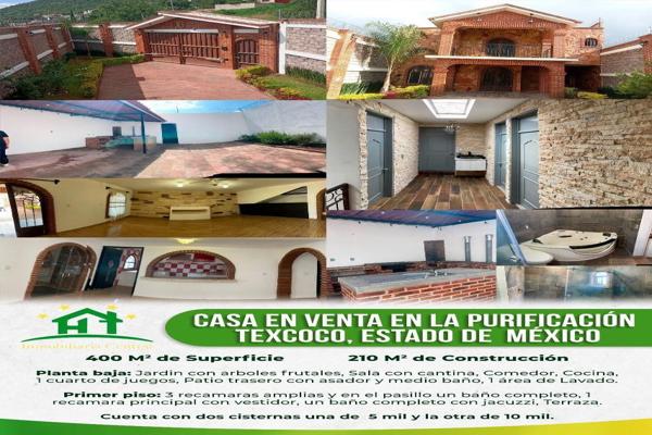 Foto de inmueble en Calle Tecampanotitla, Col. La Purificación Tepetitla C.P. 56240, Texcoco