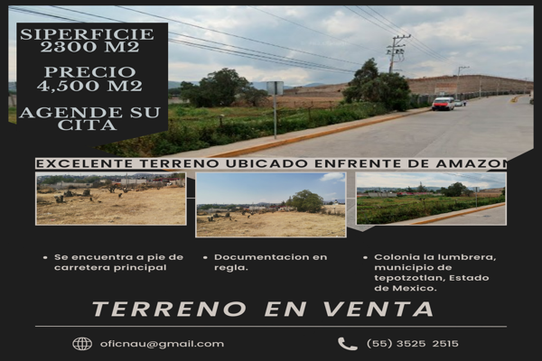 Foto de inmueble en COYOTEPEC  #TEPOZOTLAN Int. TEPOZOTLAN , Col. 3 Piedras C.P. 54607, Tepotzotlán