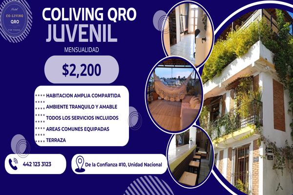 Foto de inmueble en De La Confianza 10 #10, Col. Unidad Nacional C.P. 76148, Querétaro