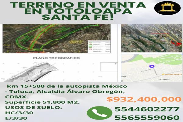 Foto de inmueble en KM 15 AUTOPISTA MEXICO TOLUCA #s/n, Col. Paseo de las Lomas C.P. 01330, Álvaro Obregón